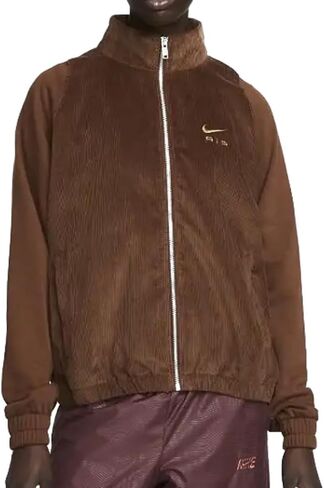 Nike Air Women's Corduroy Fleece Full-Zip Jacket, Pure Platinum-silver in Saudi Arabia