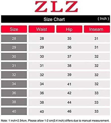 ZLZ Black Biker Jeans for Men Slim Fit, Men's Comfy Stretch Ripped Distressed Biker Jeans Pants Rock Revival, Designer Jeans in Saudi Arabia