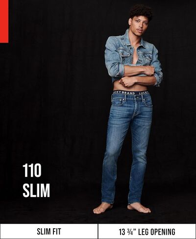 Lucky Brand Men's 110 Slim Coolmax Stretch Jean in Saudi Arabia