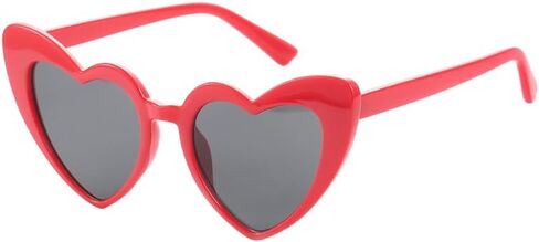 GEMILY Heart Sunglasses Fashion Red Love Party Valentine's Day.Glasses Novelty Summer Outdoor Eyewear Rave Accessory for Women and Girls in Saudi Arabia