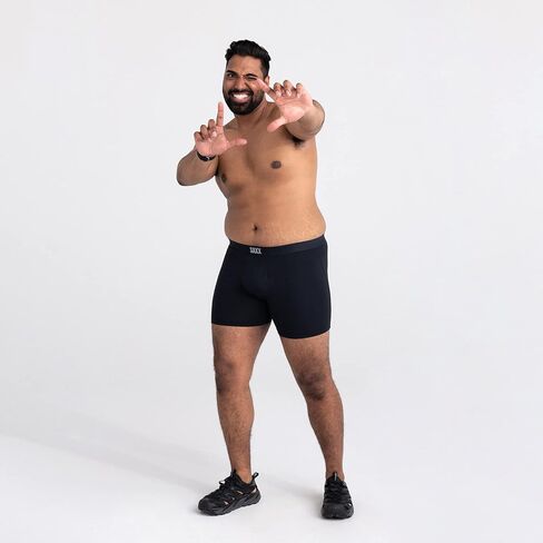 SAXX Men's Underwear - ULTRA Boxer Briefs with Built-In BallPark Pouch Support – Pack of 2, Racer Blue/Black, Large in Saudi Arabia
