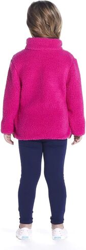 Andy & Evan Girls' and Boys' Sherpa Jacket, Kids Coat for Fall and Winter in Saudi Arabia
