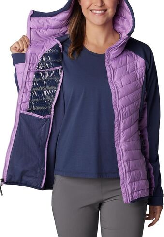 Columbia Women's Powder Lite Hybrid Hooded Jacket in Saudi Arabia