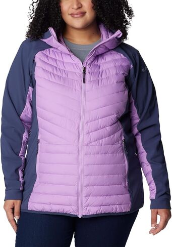 Columbia Women's Powder Lite Hybrid Hooded Jacket in Saudi Arabia