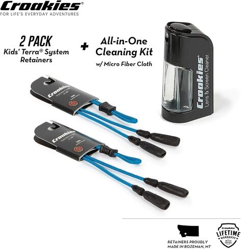 Croakies Kids Terra System Adjustable Eyewear Retainer (Two-Pack) in Kuwait