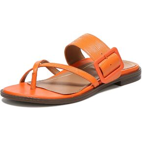Vionic Women's Citrine Julep Vio-Motion Insole Adjustable Sandal- Supportive Dressy Flat Sandals That Includes an Orthotic Insole and Cushioned Outsole for Arch Support, Medium and Wide Fit, Sizes 5-11