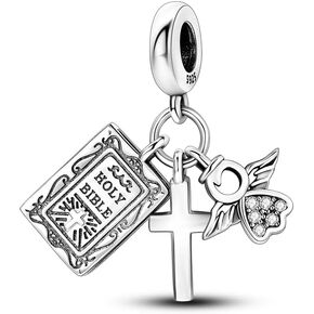 CYCUFF 925 Sterling Silver Charms Suitable for Charm Necklaces, Bracelet Pendants Beads Jewellery Gift for Women Girls in Saudi Arabia