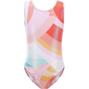 SEAUR Gymnastics Leotard for Girls Sleeve Dance Clothing Biketard Unitard Fitness Outfit Activewear Bodysuit