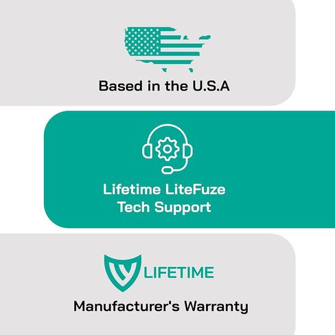 LiteFuze 5000 Watt محول الجهد الكهربي خطوة لأعلى / لأسفل - 110 فولت إلى 220 فولت / 220 فولت إلى 110 فولت محول طاقة - سلك مؤرض بالكامل في الولايات المتحدة الأمريكية - مقبس مخرج عالمي، 2 منافذ أمريكية - معتمدة من CE in Kuwait
