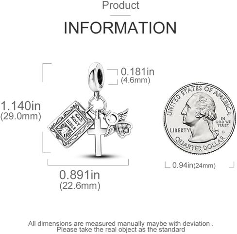CYCUFF 925 Sterling Silver Charms Suitable for Charm Necklaces, Bracelet Pendants Beads Jewellery Gift for Women Girls in Kuwait