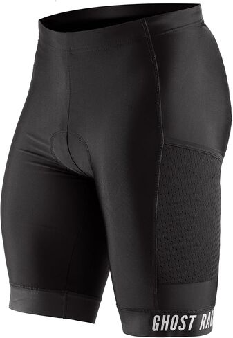 Men's Triathlon Shorts with Leg Pockets and Adjustable Drawstring - Mens Tri Suit - Mens Tri Short in Saudi Arabia