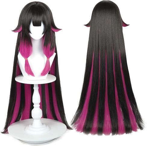 Amback Venti شعر مستعار كوسبلاي أومبير الأزرق جديلة شعر مستعار كوسبلاي للعبة كوسبلاي متدرج للحفلات (Venti-Blue متدرج) in Kuwait