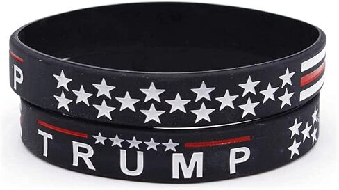 سوار Yangmics Direct 4 Trump Keep America Great for President 2020 من السيليكون - أساور معصم تحفيزية ملهمة - هدايا للبالغين من الجنسين للرجال والنساء والأولاد والبنات in Kuwait