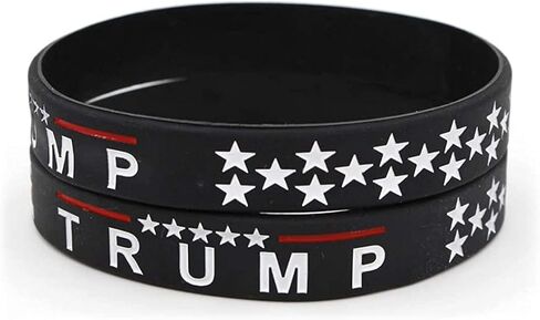 سوار Yangmics Direct 4 Trump Keep America Great for President 2020 من السيليكون - أساور معصم تحفيزية ملهمة - هدايا للبالغين من الجنسين للرجال والنساء والأولاد والبنات in Kuwait