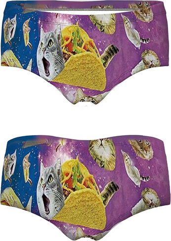JINKAIJIA Women's Fashion Flirty Sexy Funny Naughty Animal Low-waisted High elasticity Lovers Underpants Single Party Gifts in Kuwait