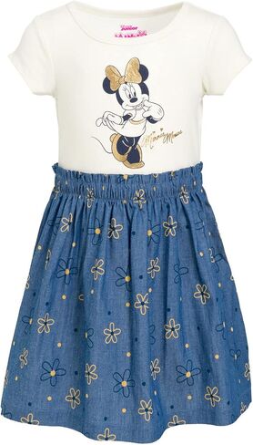 Disney Minnie Mouse Princess Jasmine Belle Ariel Girls Dress Toddler to Big Kid in Saudi Arabia