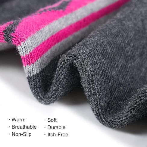 مجموعة من 4 جوارب نسائية من صوف ميرينو للمشي لمسافات طويلة من CS CELERSPORT، جوارب مبطنة دافئة للشتاء الحراري in Kuwait