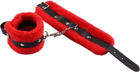 رقيق أفخم تكبيل سوار لينة الفراء الساق الكفة قابل للتعديل رقيق سوار عاشق زوجين تأثيري اليوغا الدعامة الإكسسوار للنساء الرجال in Kuwait