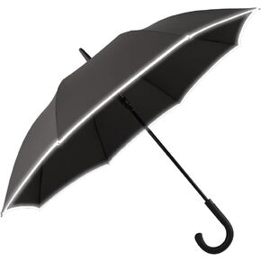 SoulRain 50 Inch Large Stick Umbrella Windproof Automatic Open Oversized J Handle Umbrellas for Men and Women Unbreakable Strong Travel Golf Umbrella
