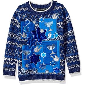 عاصفة ثلجية خليج بويز سترة عيد الميلاد القبيحة نجوم ثلج in Kuwait