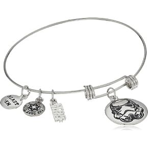 سوار "ستار وورز جوليري ستورم تروبر المصنوع من الفولاذ المقاوم للصدأ قابل للتوسيع، 19.05 سم (بيع 1SWMD)"، فضي in Kuwait