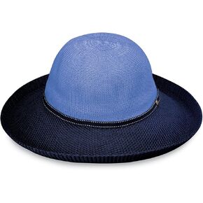 Wallaroo Hat Company – Women’s Victoria Two–Toned Sun Hat – UPF 50+ Sun Protection, Adjustable Size for Medium Crown Sizes in Kuwait