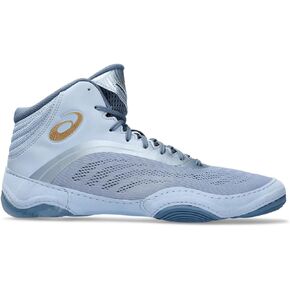 ASICS Men's Split Elite Wrestling Shoes, 13, Mist/Pure Gold in Kuwait