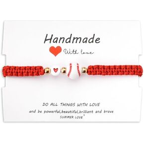 ShiQiao Spl Volleyball Tennis Football Bracelet Gifts for Men Women Boys Girls Basketball Rugby Soccer Baseball Bracelets Christmas Gift in Kuwait
