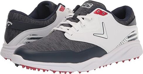 Callaway Men's Coronado V3 Sl Golf Shoe, Blue/White/Red, 14 in Saudi Arabia