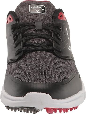 Callaway Men's Coronado V3 Sl Golf Shoe, Black/Red, 11.5 in Saudi Arabia