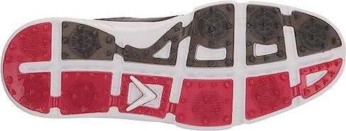 Callaway Men's Coronado V3 Sl Golf Shoe, Black/Red, 11.5 in Saudi Arabia
