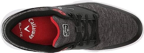 Callaway Men's Coronado V3 Sl Golf Shoe, Black/Red, 11.5 in Saudi Arabia