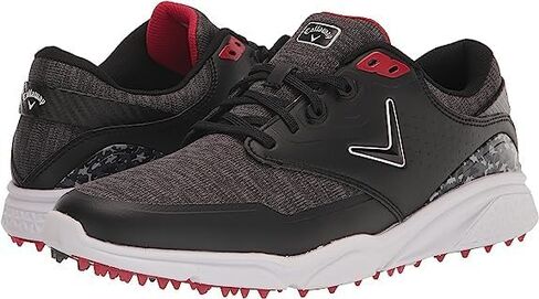 Callaway Men's Coronado V3 Sl Golf Shoe, Black/Red, 11.5 in Saudi Arabia