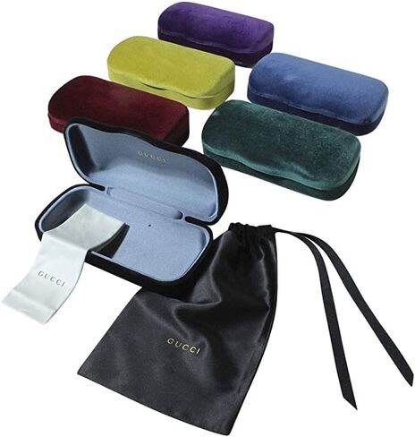 Gucci Vintage Eyeglasses GG0184O 50mm For Men Women - Bundle Ocu-Kit Eyewear Care Packet in Saudi Arabia