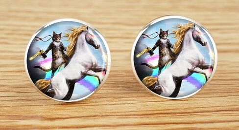ecowcow Custom Classic Jewelry Tuxedo Shirt Gold Cufflinks Men's Unique Business Wedding Gifts in Kuwait
