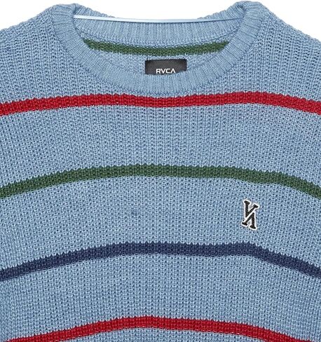 RVCA Boys' Fall Long Sleeve Crew Neck Sweater Stripe Tee Shirt in Saudi Arabia