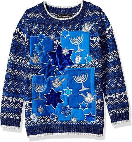 عاصفة ثلجية خليج بويز سترة عيد الميلاد القبيحة نجوم ثلج in Kuwait