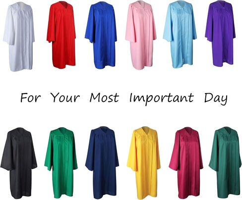 MyGradDay Unisex Adults Matte Choir Robes for Church in Saudi Arabia
