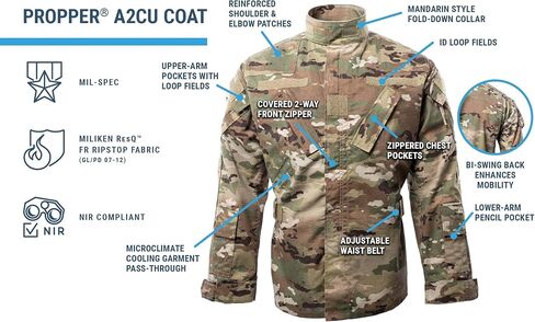 Propper Standard A2CU Combat Uniform Coat, OCP, Extra Large Regular in Saudi Arabia