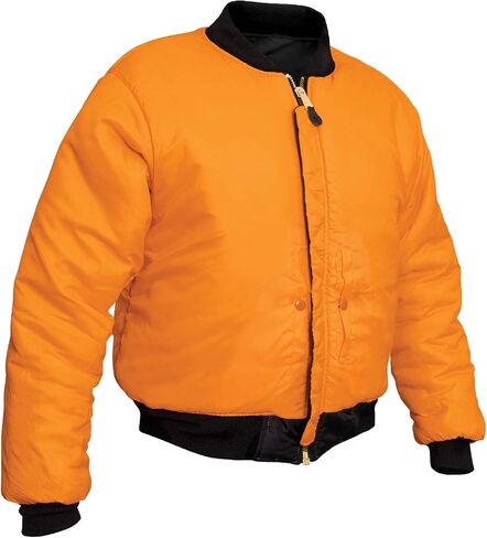 Rothco 17025 Enhanced Nylon MA-1 Flight Jacket Color : Black,Size : L in Saudi Arabia