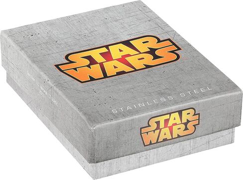 سوار "ستار وورز جوليري ستورم تروبر المصنوع من الفولاذ المقاوم للصدأ قابل للتوسيع، 19.05 سم (بيع 1SWMD)"، فضي in Kuwait