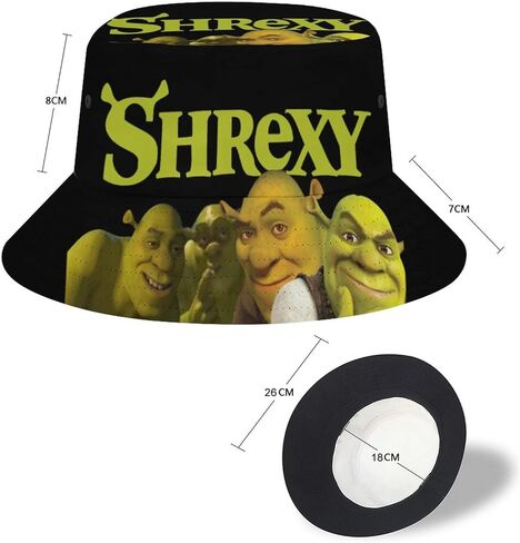 قبعة دلو مضحكة للحماية من الشمس وحماية من الأشعة فوق البنفسجية، قبعة صياد قابلة للطي، قبعة سفر للرجال والنساء in Kuwait