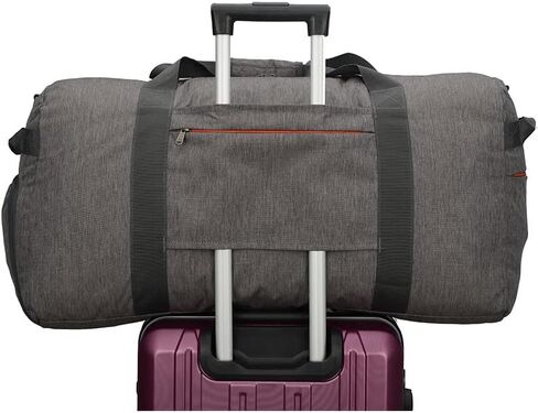 Duffle Bag Large Weekend Travel Bag, 65 Liter Foldable Travel Bag, Boarding Luggage with Shoe Pocket, Travel, Fitness, Men's and Women's Travel Bag in Saudi Arabia