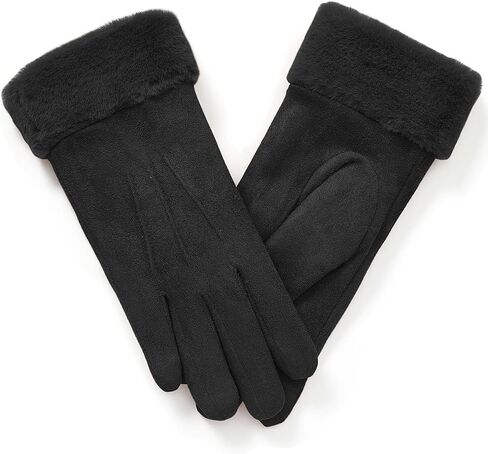 Visivin Winter Gloves for Women Touch Screen Gloves Warm Fleece Lined Gloves in Saudi Arabia