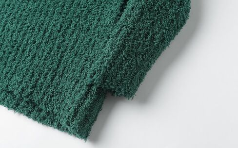 Mud Kingdom Neutral Kids Chenille Sweater for Boy Girl Winter Furry Turtleneck Tops Warm in Saudi Arabia