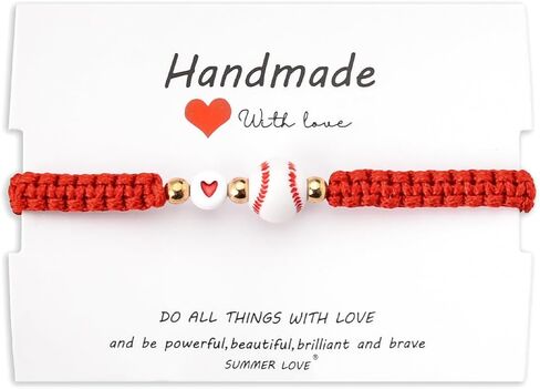 ShiQiao Spl Volleyball Tennis Football Bracelet Gifts for Men Women Boys Girls Basketball Rugby Soccer Baseball Bracelets Christmas Gift in Kuwait
