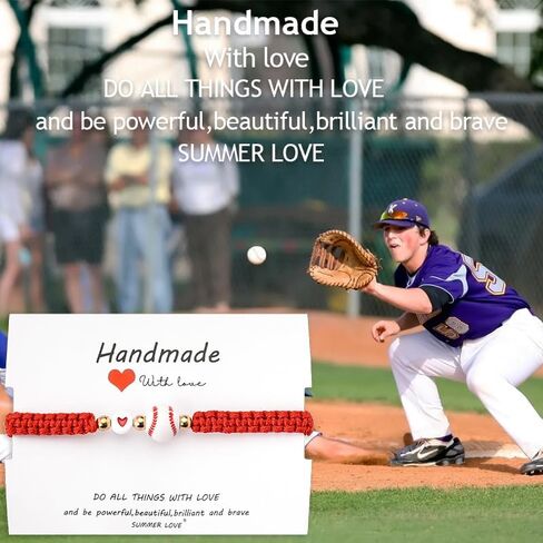 ShiQiao Spl Volleyball Tennis Football Bracelet Gifts for Men Women Boys Girls Basketball Rugby Soccer Baseball Bracelets Christmas Gift in Kuwait