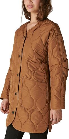 Lucky Brand Women's Reversible Shine Quilted Liner Jacket in Saudi Arabia