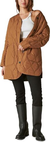 Lucky Brand Women's Reversible Shine Quilted Liner Jacket in Saudi Arabia