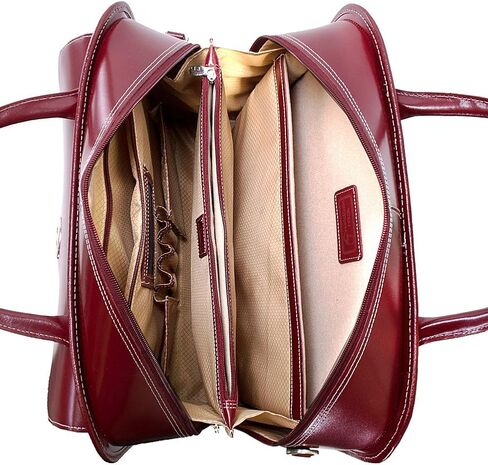 McKlein USA Berkeley 15" Leather Rolling Laptop Tote EXCLUSIVE in Kuwait